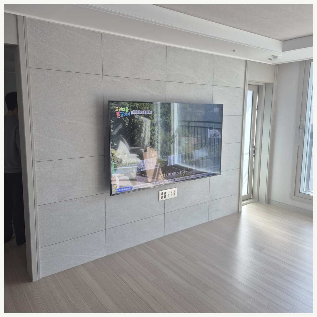 일직·백운·고천 벽걸이TV 설치 후 점검